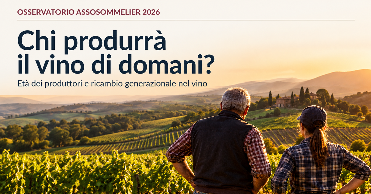 Età dei produttori e ricambio generazionale nel vino