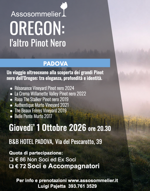 A Padova / Oregon l’altro Pinot Nero