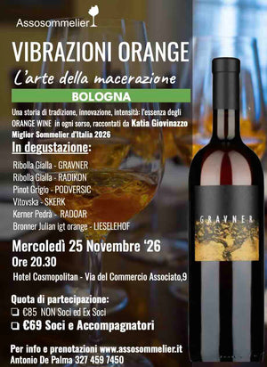 A Bologna / Vibrazioni Orange L’arte della macerazione