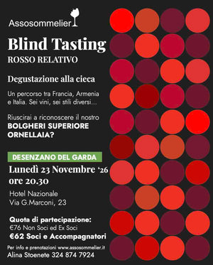 A Desenzano del Garda / Blind tasting: Rosso relativo