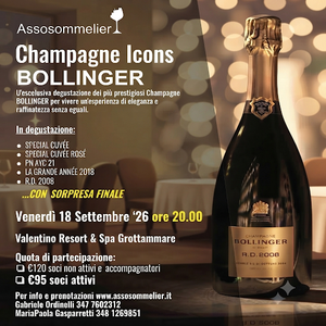 A Grottammare / Champagne Icons: Bollinger