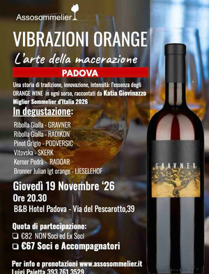A Padova / Vibrazioni Orange, l’arte della macerazione