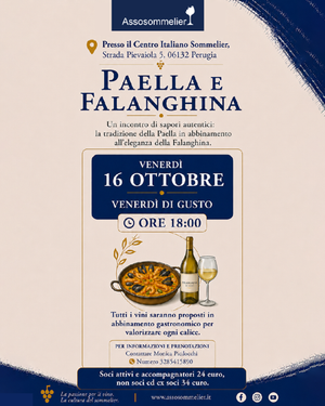 A Perugia / Venerdì di Gusto... Paella e Falanghina
