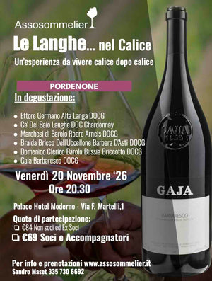 A Pordenone / Le Langhe... nel calice