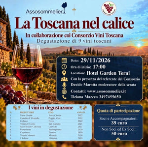 A Terni / La Toscana nel calice