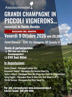 A Thiene / Grandi Champagne in piccoli vignerons...